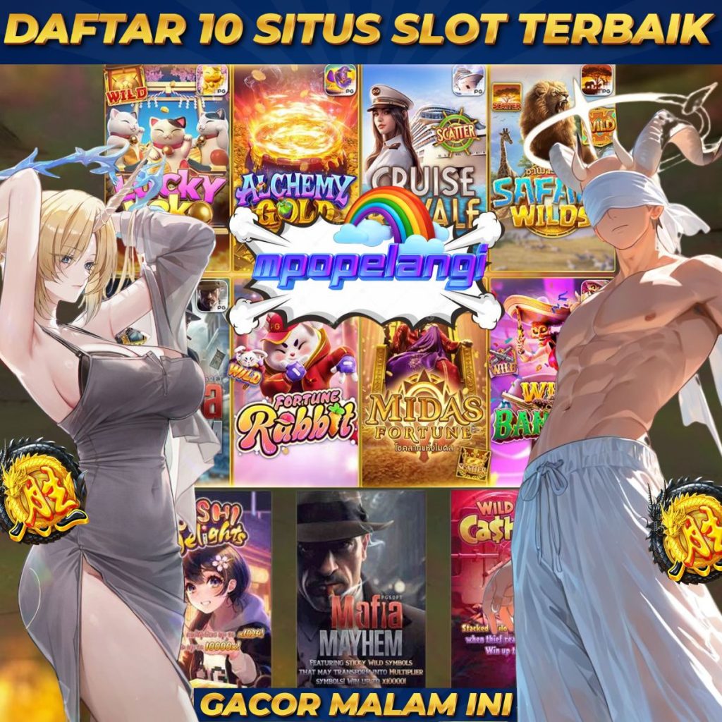 DAFTAR 10 SITUS SLOT TERBAIK